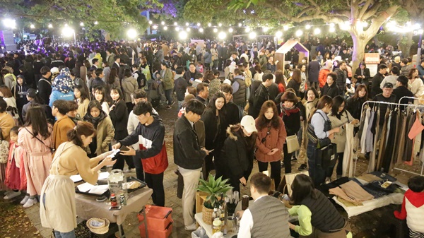 제주의 밤 달군 삼다공원 야간콘서트 성황