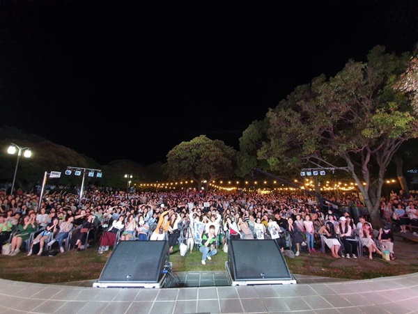 제주의 밤 달군 삼다공원 야간콘서트 성황