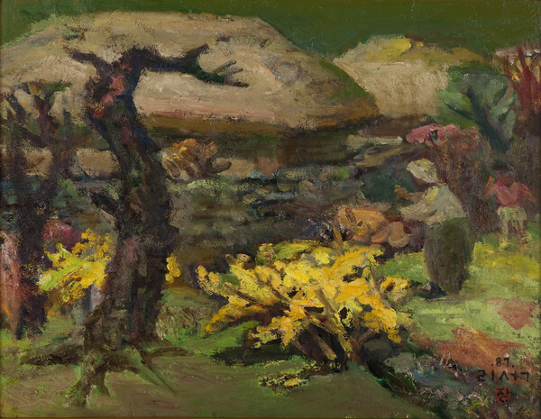 장리석 작-조춘.