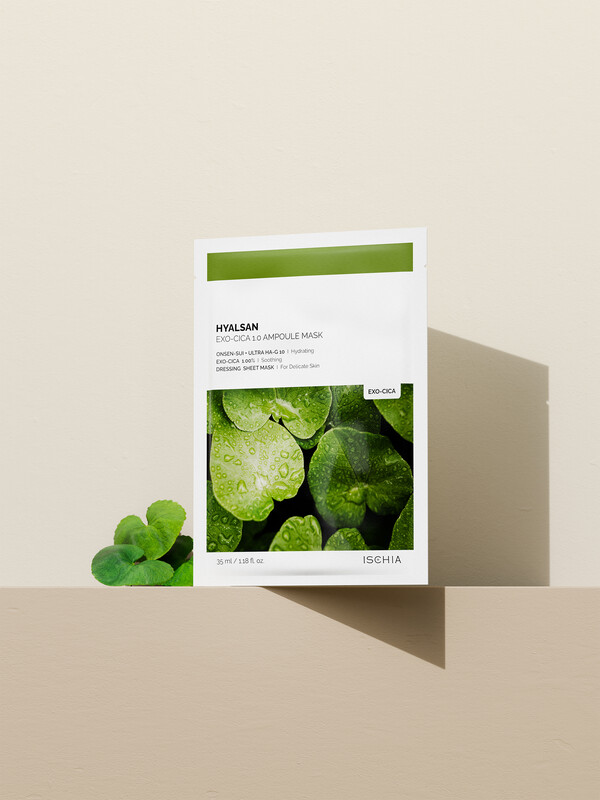 이스키아 히알산 엑소시카 1.0 앰플 마스크. 대우제약 제공